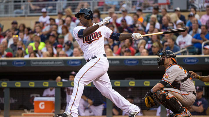 Watch: Twins DH Miguel Sano hits first career home run