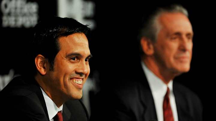 Pat Riley, Erik Spoelstra, Michael Beasley sang karaoke for charity