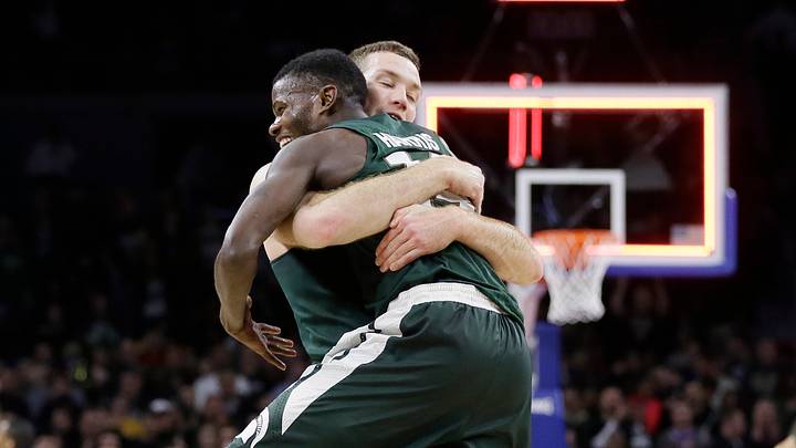 No. 1 Michigan State beats Oakland 99-93 in OT No. 1 Michigan State beats Oakland 99-93 in OT