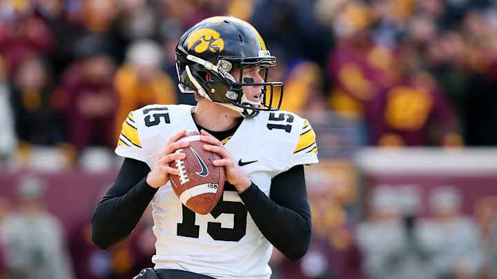 Report: Iowa QB Jake Rudock transferring, visiting Michigan Report: Iowa QB Jake Rudock transferring, visiting Michigan