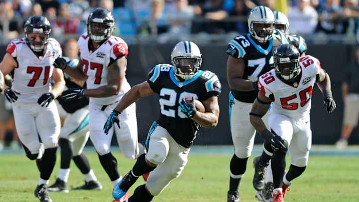 Rivera: Panthers RB Stewart won't play against Giants