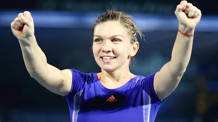 Simona Halep wins second WTA title of year at Dubai Championships