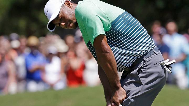 Woods goes wrong direction at Sawgrass