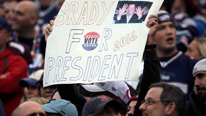 The ultimate running game: a Tom Brady play for president