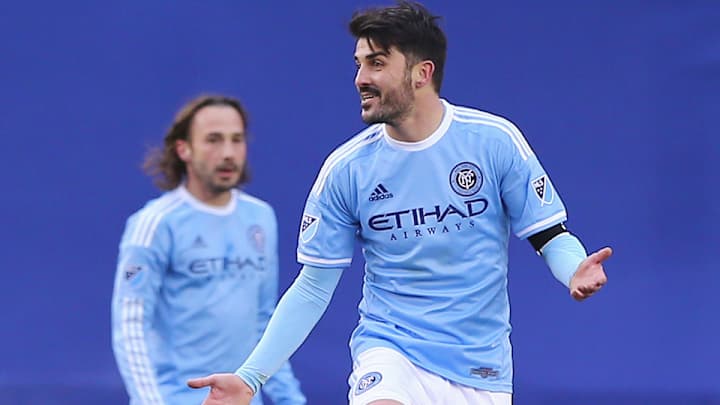 David Villa, New York City FC snap skid in 2–2 tie against Chicago Fire