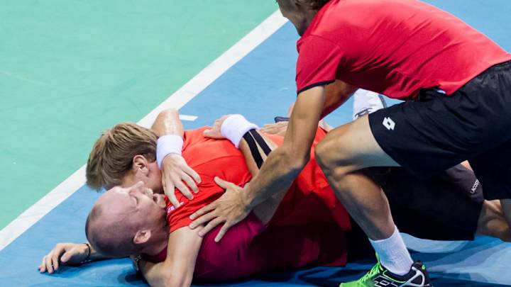 1904 rematch: Britain sets up Davis Cup final vs Belgium