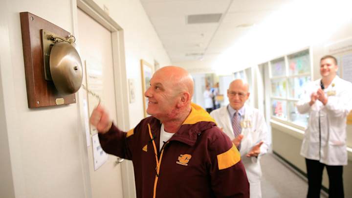 Central Michigan coach John Bonamego finishes cancer treatment