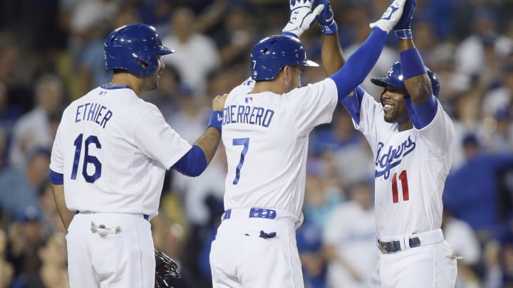 Ethier, Rollins hit 3-run HRs in Dodgers' win over D-backs