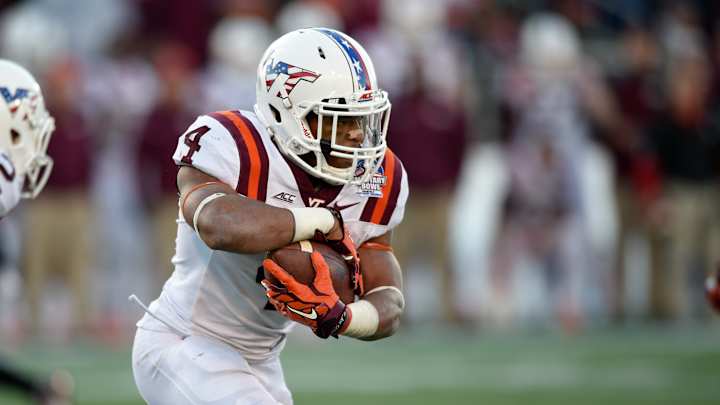 Virginia Tech TB J.C. Coleman rocks gold watch against Ohio State Virginia Tech TB J.C. Coleman rocks gold watch against Ohio State