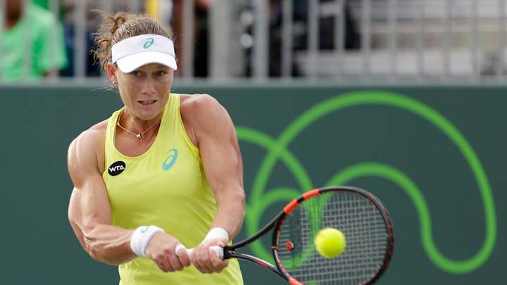 Stosur wins first title this year in Strasbourg