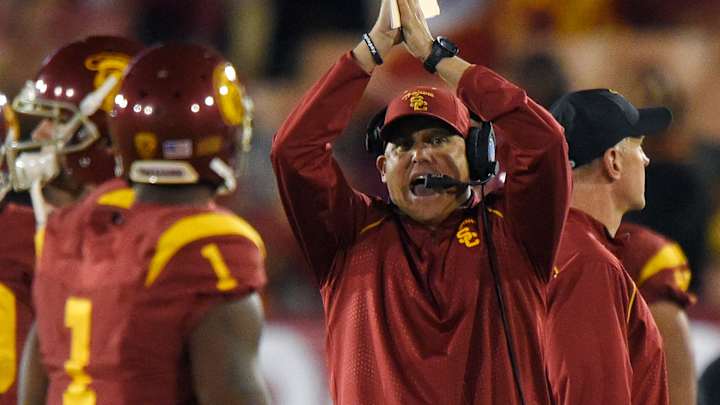 USC names Helton permanent coach after Trojans beat UCLA