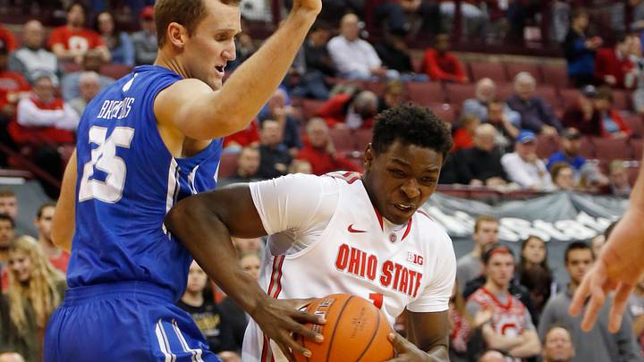 Loving scores 18; Ohio State cruises past Air Force 74-50 Loving scores 18; Ohio State cruises past Air Force 74-50