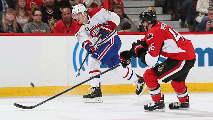 Weise's OT goal downs Senators, gives Canadiens 3-0 series lead