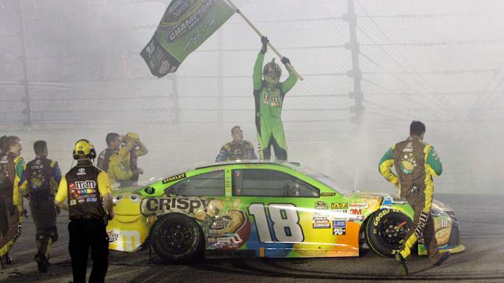 Kyle Busch completes comeback to win 1st Cup title Kyle Busch completes comeback to win 1st Cup title