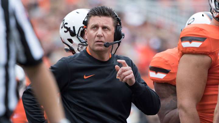 Oklahoma State coach Mike Gundy speaks on pregame parade accident Oklahoma State coach Mike Gundy speaks on pregame parade accident