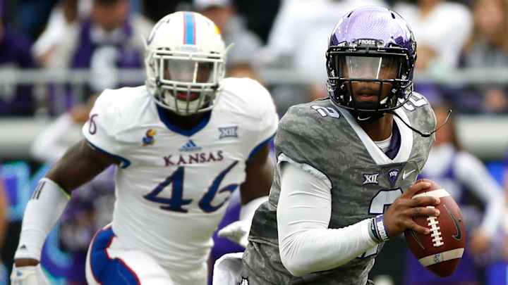 TCU's Boykin leaves game against Kansas with apparent injury