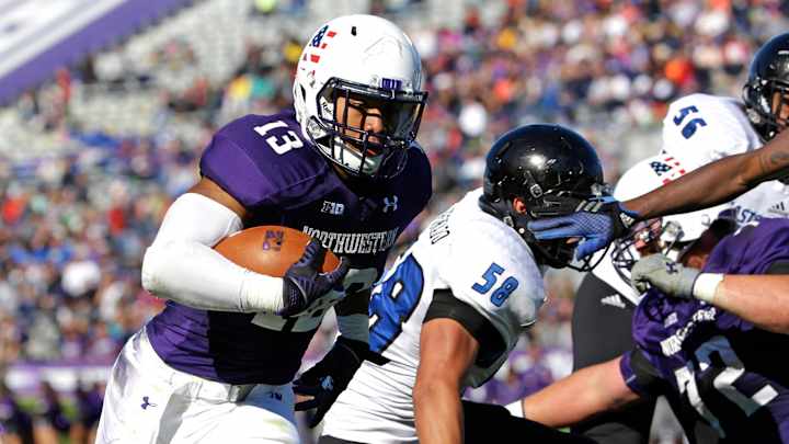 Northwestern routs Eastern Illinois 41-0