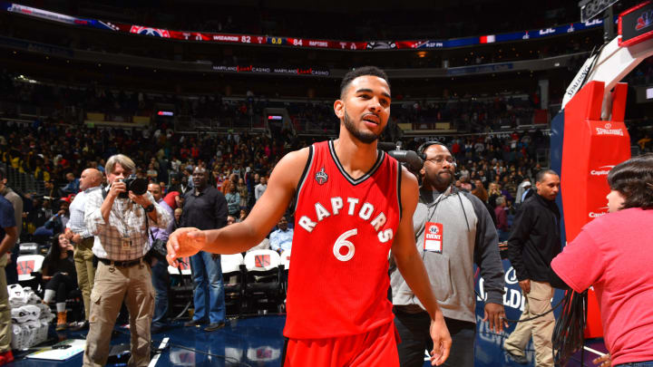 Joseph beats buzzer with 3 as Raptors beat Wizards 84-82
