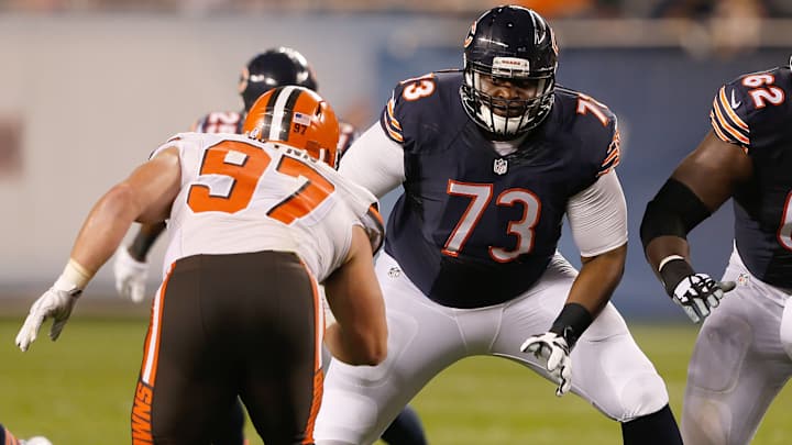 Bears OT Tayo Fabuluje suspended four games for substance violation