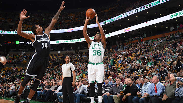 Celtics' Smart out a couple of weeks with left leg injury