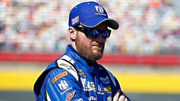 Dale Earnhardt hits wall, Hendrick's struggles continue Dale Earnhardt hits wall, Hendrick's struggles continue