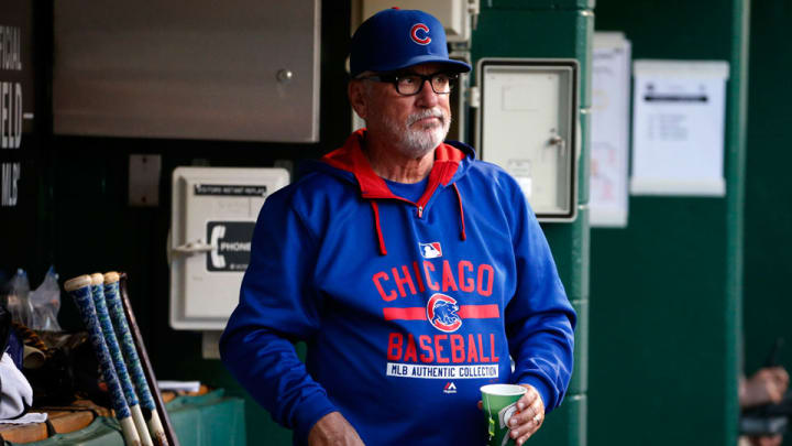 Watch: Joe Maddon fired up against the Cardinals after Anthony Rizzo HBP