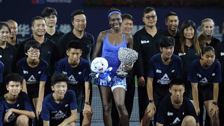 Venus Williams beats Pliskova to win WTA Elite Trophy Venus Williams beats Pliskova to win WTA Elite Trophy