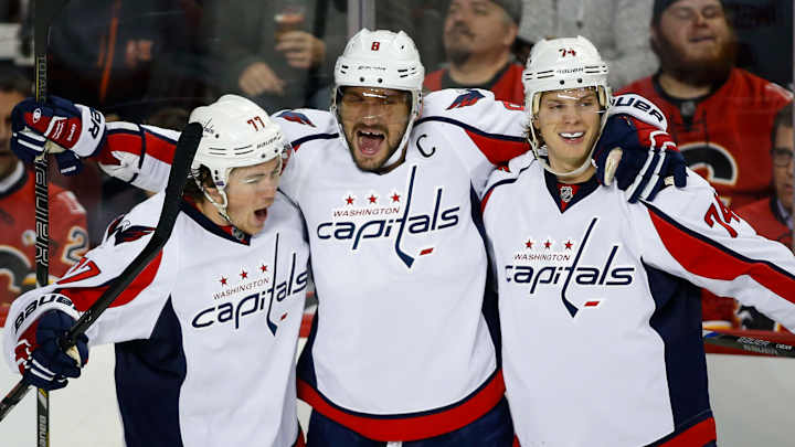 Backstrom, Ovechkin lead Capitals over Flames