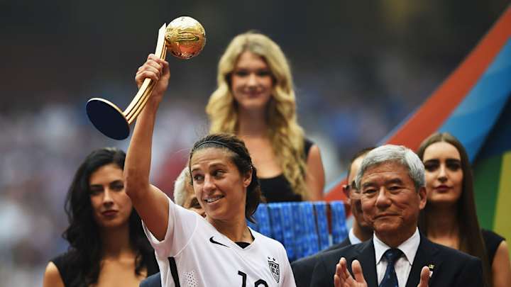 USWNT’s Carli Lloyd wins Women’s World Cup Goal of Tournament