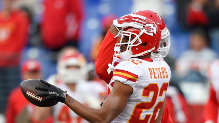 Watch: Peters intercepts Manziel for third INT in last two games