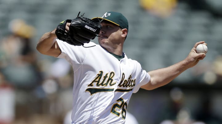 Kazmir ends 9-start winless streak as A's beat Rangers 7-0