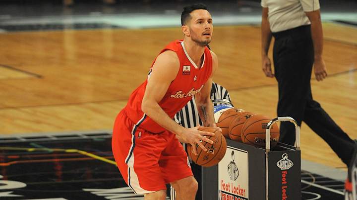 J.J. Redick sets record for most two-pointers in a three-point contest J.J. Redick sets record for most two-pointers in a three-point contest