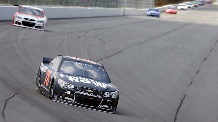Truex breaks through at Pocono for 1st win since 2013