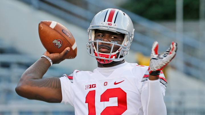 Jones starts at quarterback for Ohio State vs Virginia Tech