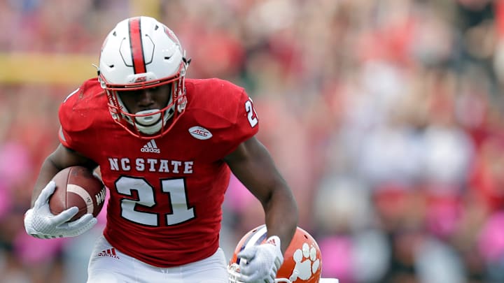 NC State loses top rusher Dayes for season with foot injury