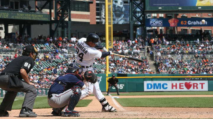 Cabrera homers twice to lift Tigers over Twins 13-1