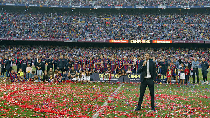 Barcelona 2009, 2015 represent spirit of coaches Guardiola, Luis Enrique
