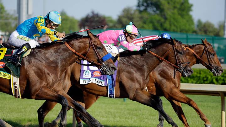 American Pharoah heads small field of 8 horses in Preakness