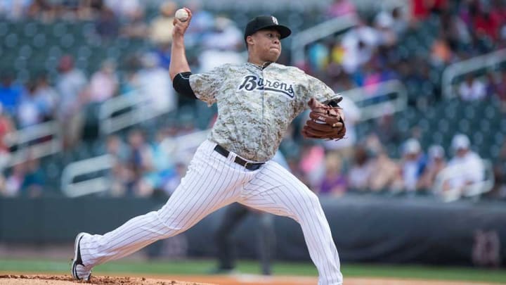 White Sox prospect Frankie Montas throws no-hitter for Birmingham White Sox prospect Frankie Montas throws no-hitter for Birmingham
