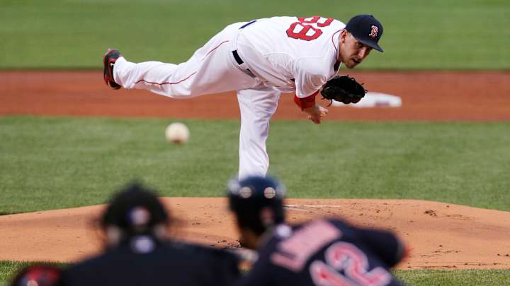 Red Sox recall RHP Aro from Triple-A, option RHP Barnes