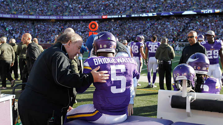 Bridgewater back to full participation in practice