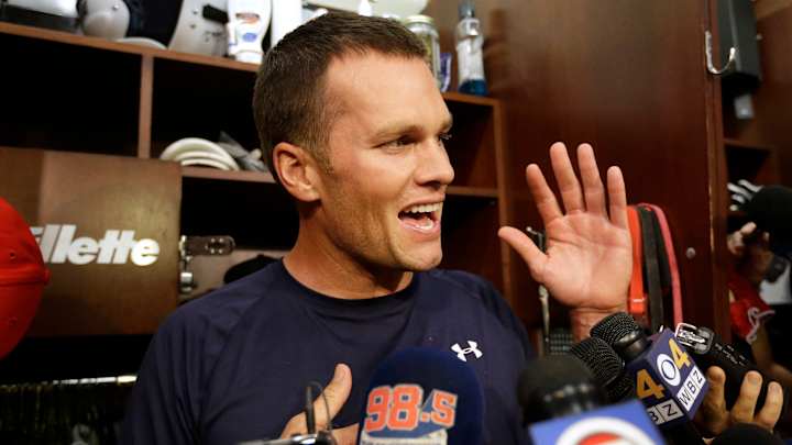 Brady: "All football, it's been great."