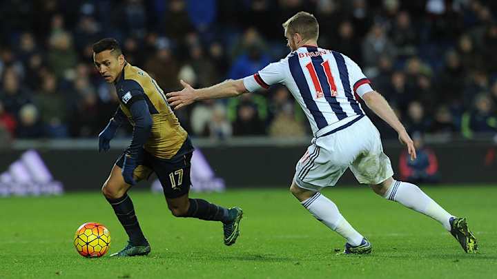 Arsenal slips up with with 2-1 loss at West Bromwich Albion