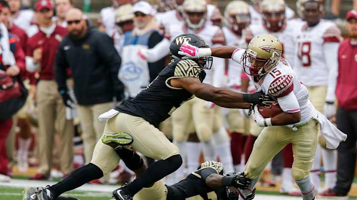 No. 11 Florida State hangs on to beat Wake 24-16