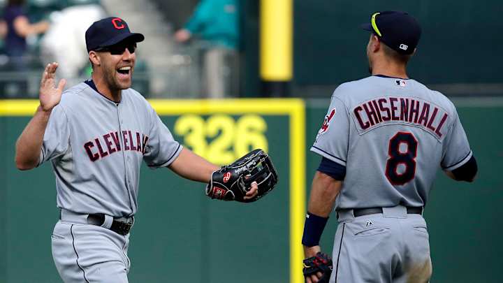 Indians walk to a win, outlast Mariners in 12 innings