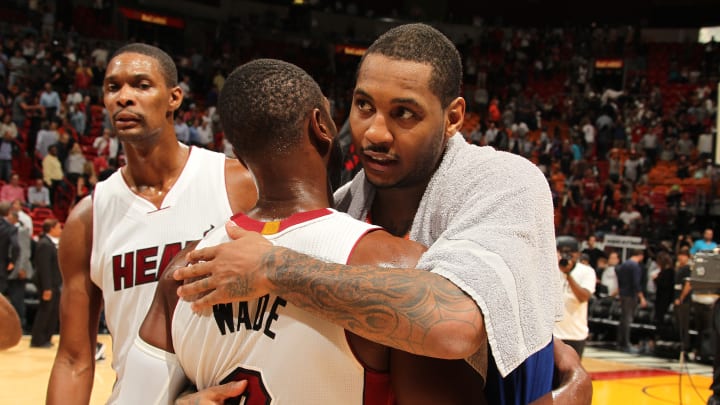 Wade, Bosh score 16 each, Heat roll past Knicks 95-78