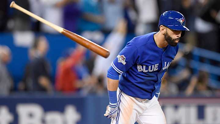 Jose Bautista’s heroics have Anthony Rizzo practicing his bat flips Jose Bautista’s heroics have Anthony Rizzo practicing his bat flips