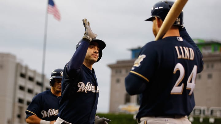 Watch: Brewers hit back-to-back-to-back home runs against Tigers