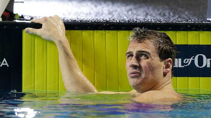 Watch Ryan Lochte rap ‘Ice Ice Baby’ before getting disqualified
