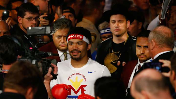 Jimmy Kimmel to Manny Pacquiao: 'Thank you for making me your Bieber'